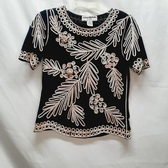 Lauren MichellePetite Tops Lauren Michelle Petite Black Short